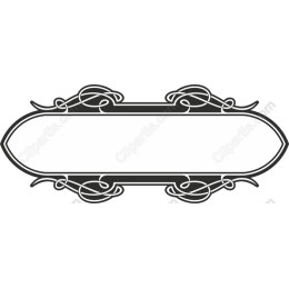 Elegant Ornate Banner Frame