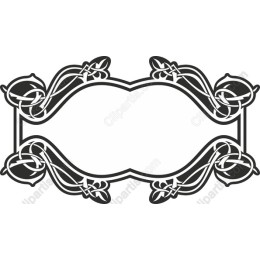 Elegant Twisted Vine Frame