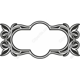 Elegant Decorative Floral Frame