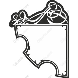 Elegant Intertwining Knot Frame