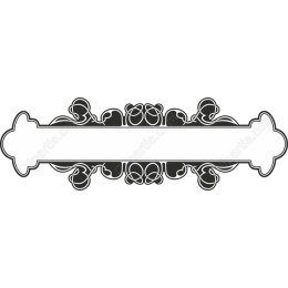 Elegant Floral Border