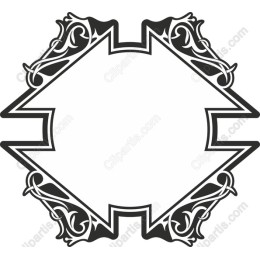 Ornate Arrow Frame