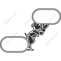 Elegant Floral with Customizable Ovals