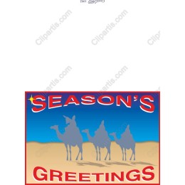 Exotic Season's Greetings Camel