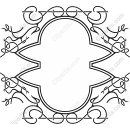 Vintage Flourish Frame