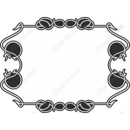 Elegant Vintage Floral Frame