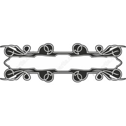Elegant Floral Border