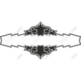 Elegant Vintage Scroll Banner