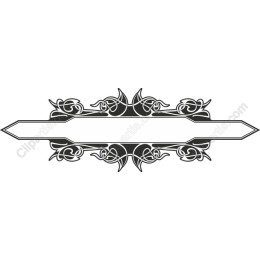 Elegant Floral Decorative Frame