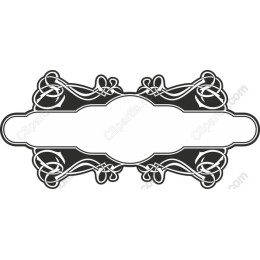 Elegant Ornamental Frame Clipart