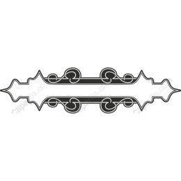 Elegant Decorative Border in and