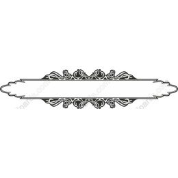 Elegant Floral Decorative Frame