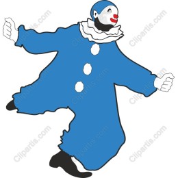 Vibrant Clown