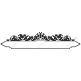 Elegant Vintage Floral Frame