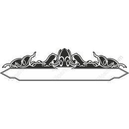 Vintage Decorative Border Clipart