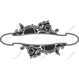 Elegant Floral Decorative Frame