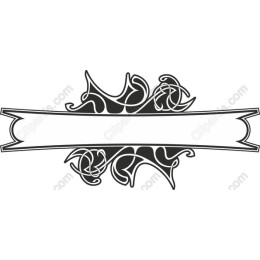 Elegant Black and White Frame