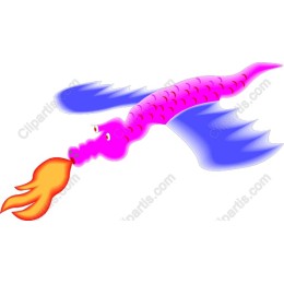Pink Fire Dragon