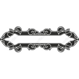 Vintage Floral Frame