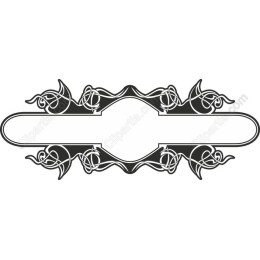 Elegant Vintage Ornamental Frame