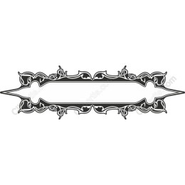 Vintage Floral Frame