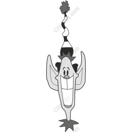Whimsical Smiling Character