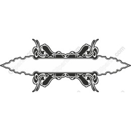 Elegant Vintage Ornament Frame