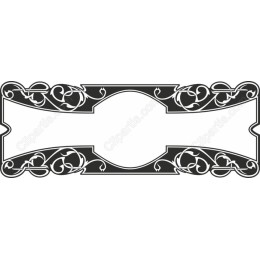 Elegant Floral Frame