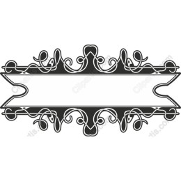 Vintage Ornate Banner