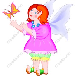 Enchanting Fairy with Butterfly