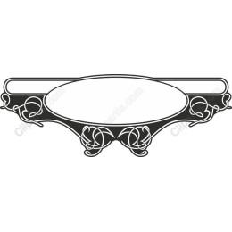 Elegant Floral Frame