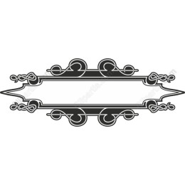 Elegant Vintage Ornamental Frame