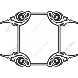 Vintage Rose Frame