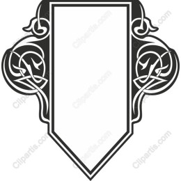 Ornamental Shield Frame