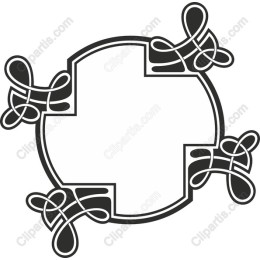 Intricate Knotwork Border