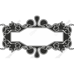 Elegant Vintage Decorative Frame in and