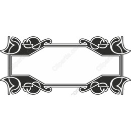 Elegant Floral Frame