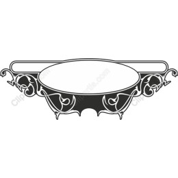 Vintage Floral Frame