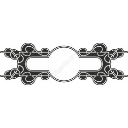 Ornate Heart Decorative Frame