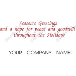 Season's Greetings Card