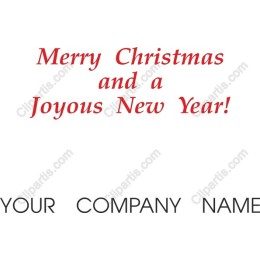 Merry Christmas and Joyous New Year
