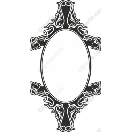 Victorian-Style Ornate Frame