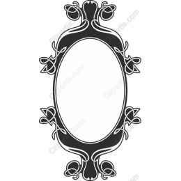 Elegant Vintage Floral Frame