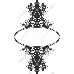 Ornamental Floral Frame