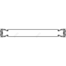 Vintage Decorative Border Clipart