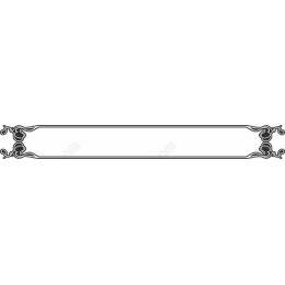 Vintage Floral Decorative Border