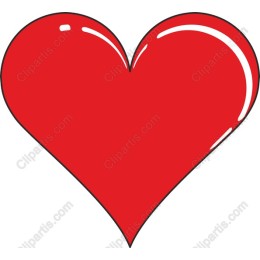 Vibrant Red Heart