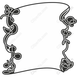 Floral Elegance Decorative Frame