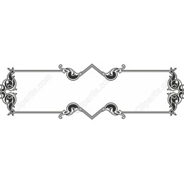 Elegant Vintage Decorative Border
