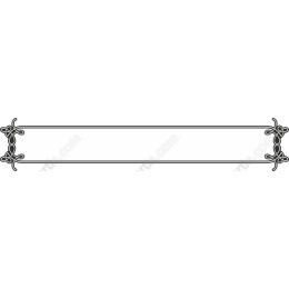 Elegant Vintage Decorative Border